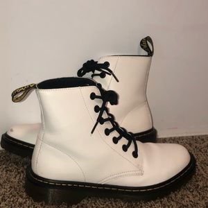 White Dr. Martens